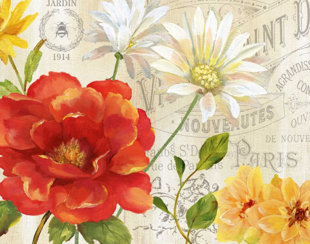 Spring Ensemble I art print by Nan for $57.95 CAD