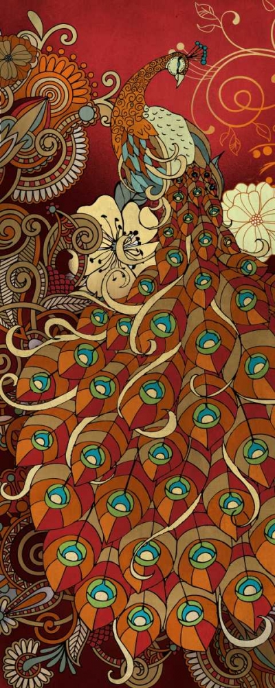 Peacock I art print by Conrad Knutsen for $57.95 CAD