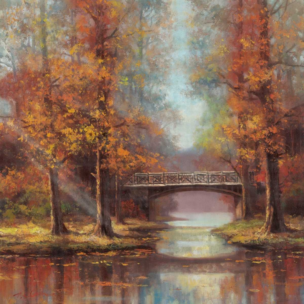 Bridge of Peace I art print by T.C. Chiu for $57.95 CAD