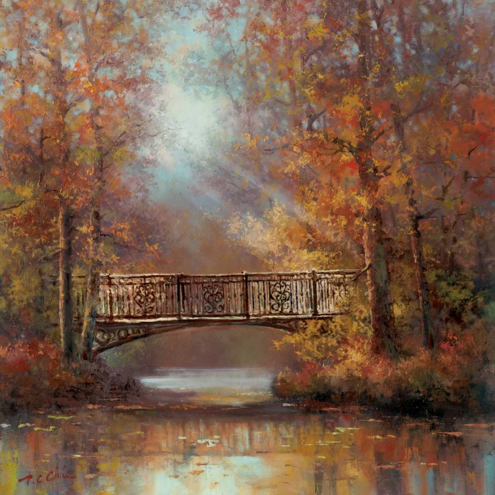 Bridge of Peace II art print by T.C. Chiu for $57.95 CAD