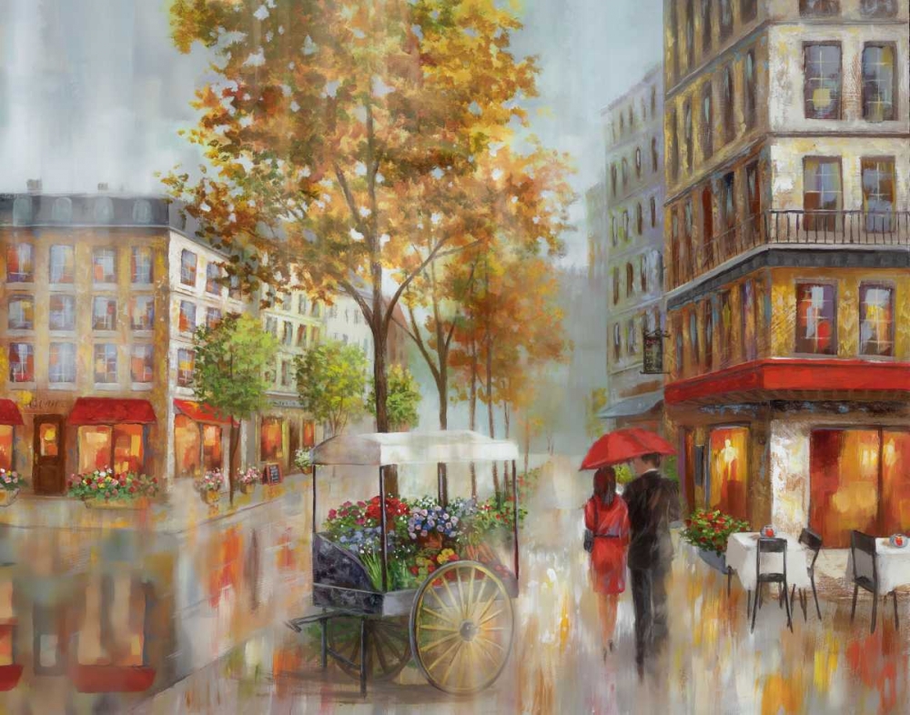 Romantic Promenade I art print by Nan for $57.95 CAD