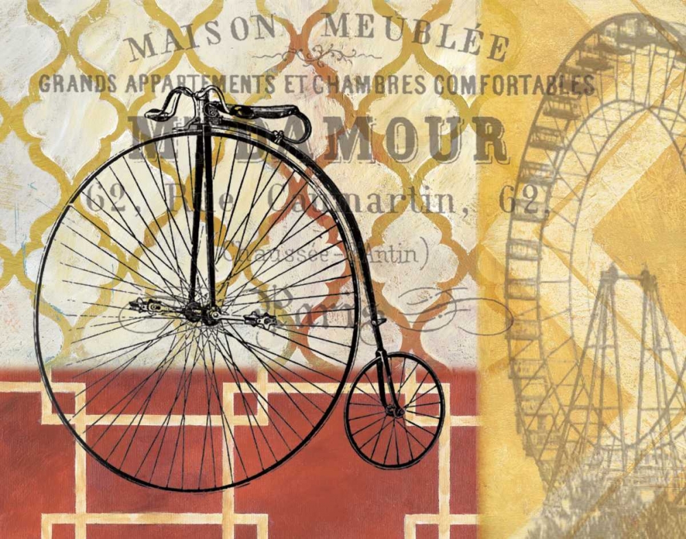 Cyclisme II art print by Nan for $57.95 CAD