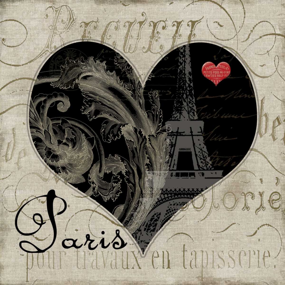 Ode to Paris I art print by Carol Robinson for $57.95 CAD
