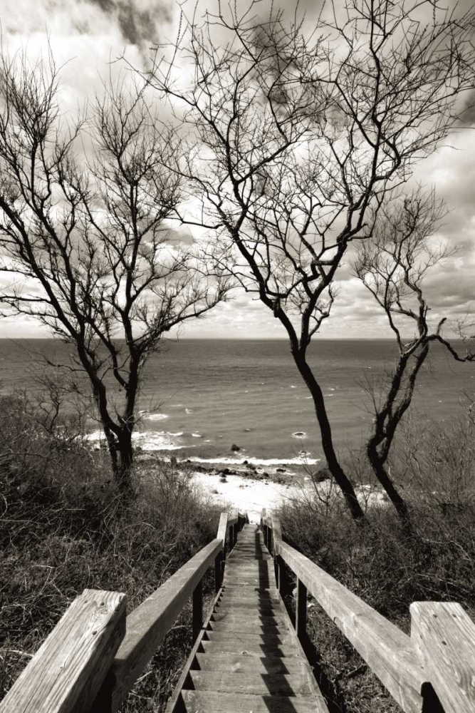 Cutchogue Horton Point Lighthouse Stairs art print by Danita Delimont for $57.95 CAD