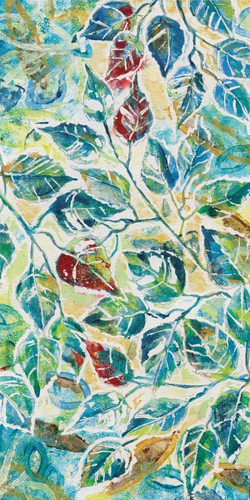 Leaf Montage I art print by Maria Donovan for $57.95 CAD