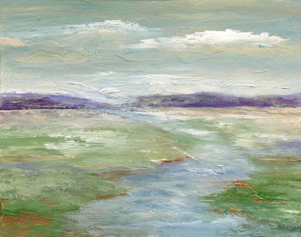Meadow Stream I art print by Nan for $57.95 CAD