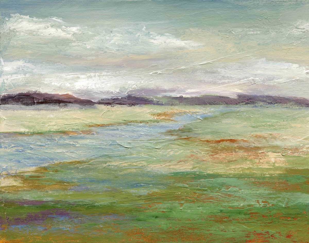 Meadow Stream II art print by Nan for $57.95 CAD