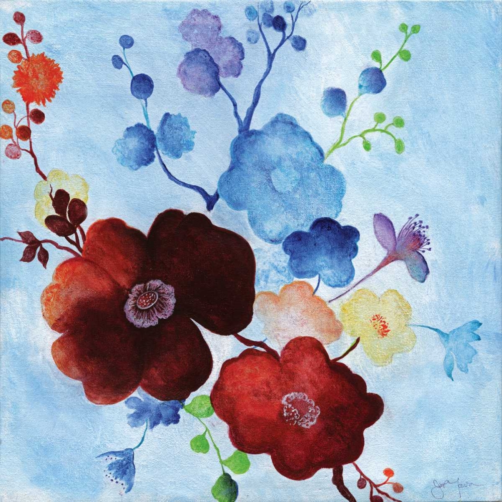 Japanese Garden I art print by Tava Studios for $57.95 CAD