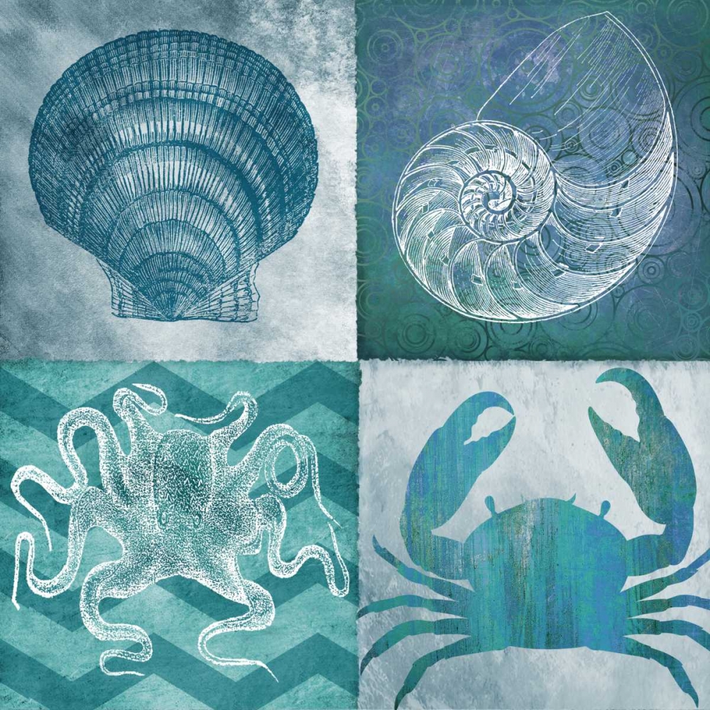 Nautical Quad I art print by Conrad Knutsen for $57.95 CAD