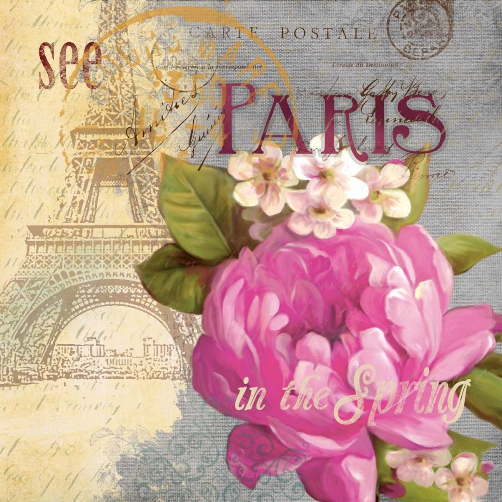 Paris in the Spring I art print by Carol Robinson for $57.95 CAD