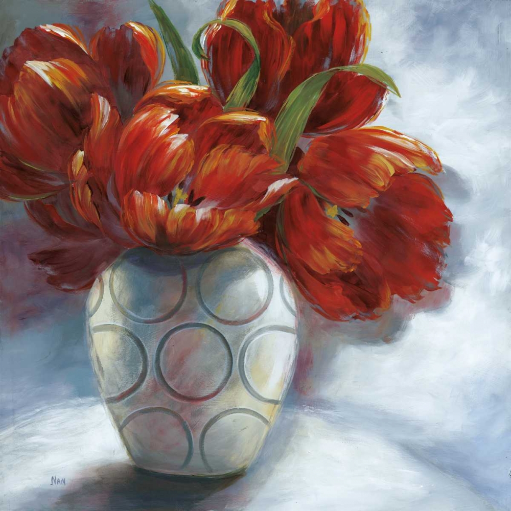 Arreglo en Rojo II art print by Nan for $57.95 CAD