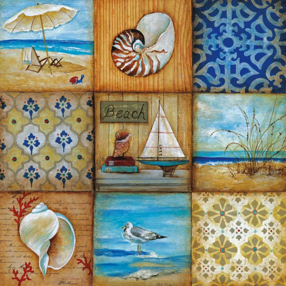 Beach Scenes art print by Tava Studios for $57.95 CAD
