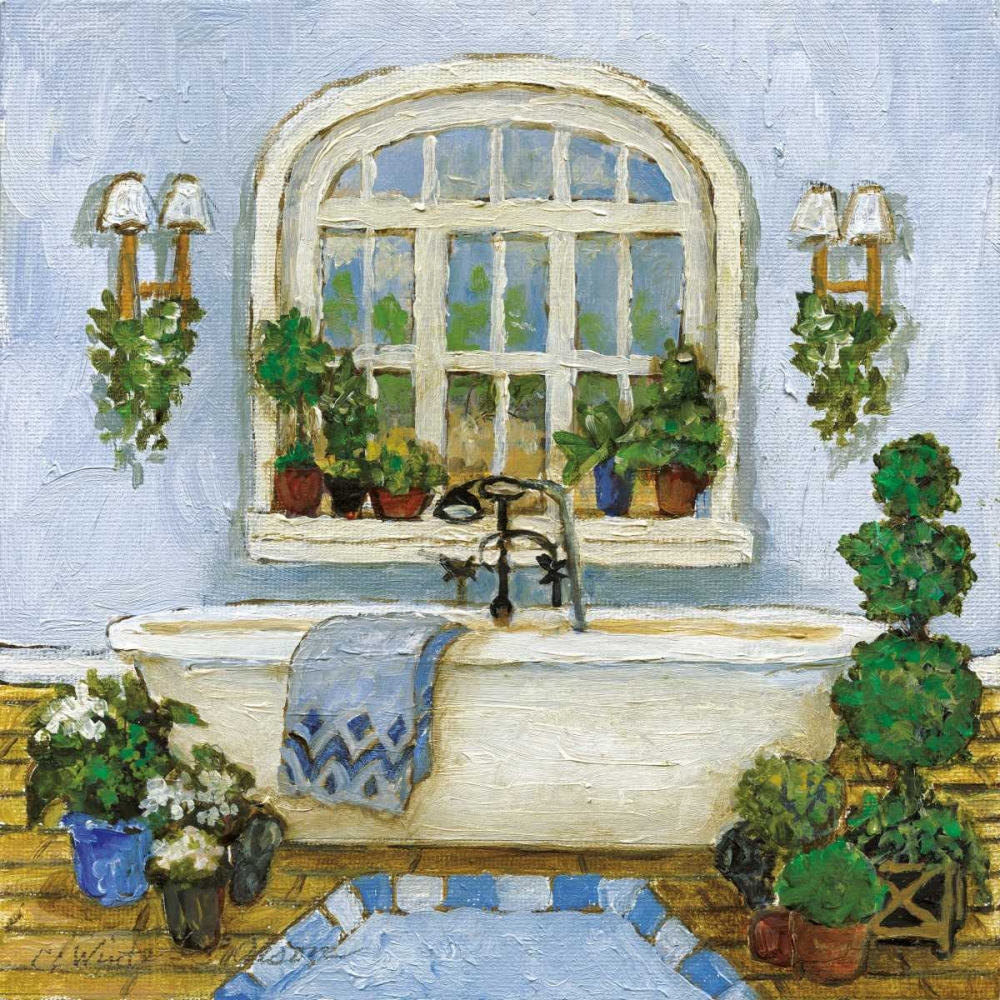 Pampered Bath II art print by Charlene Olson for $57.95 CAD