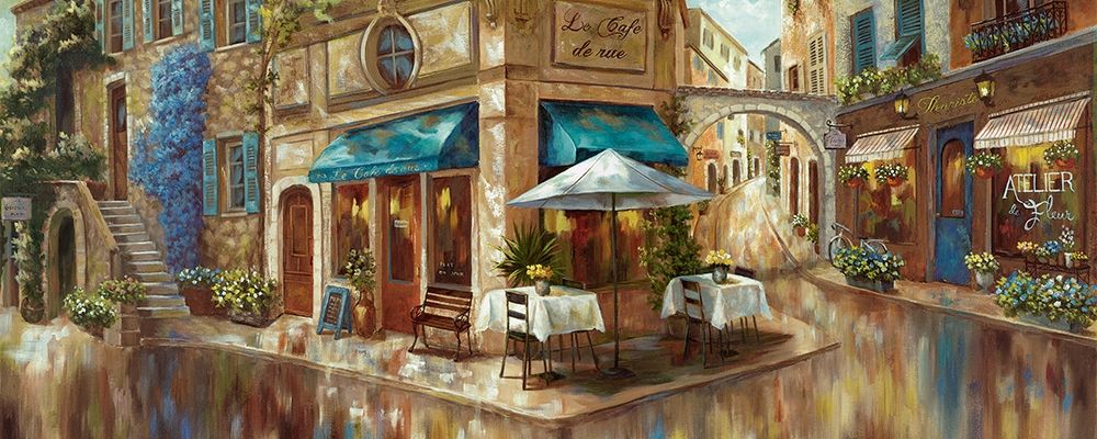 La Cafe de Rue art print by Nan for $57.95 CAD