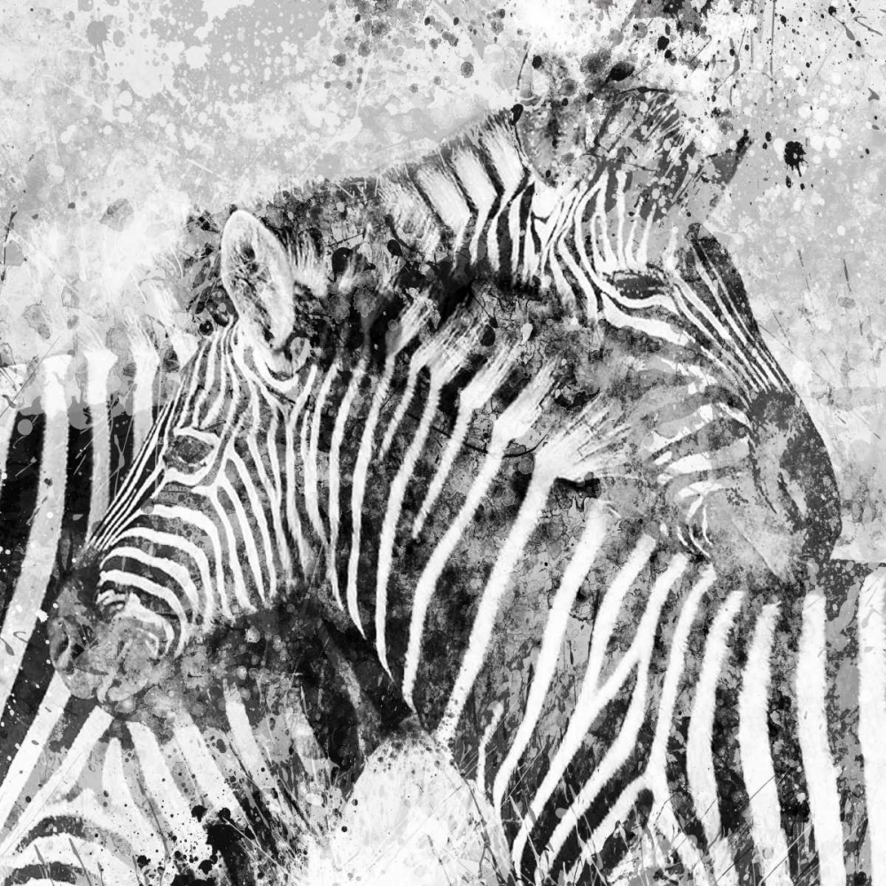 Zebra Pair art print by Carol Robinson for $57.95 CAD