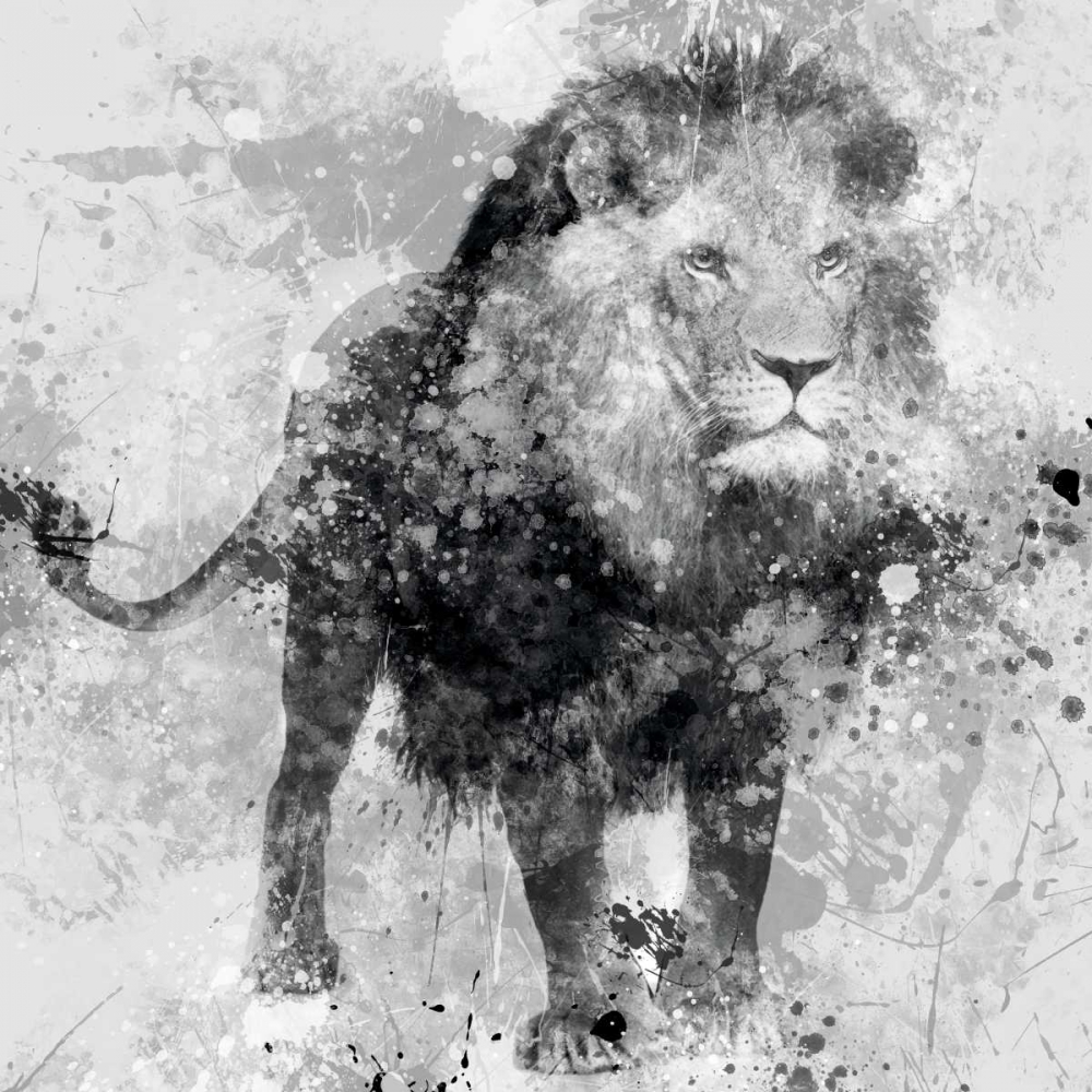 Lion art print by Carol Robinson for $57.95 CAD