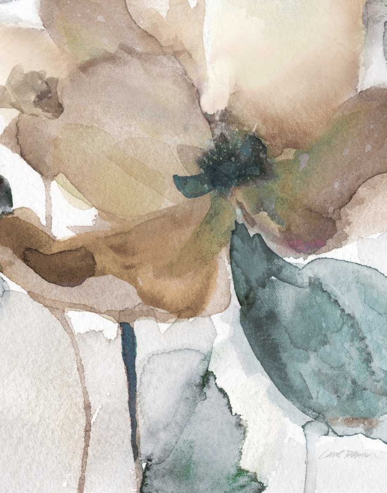 Watercolor Poppy I art print by Carol Robinson for $57.95 CAD