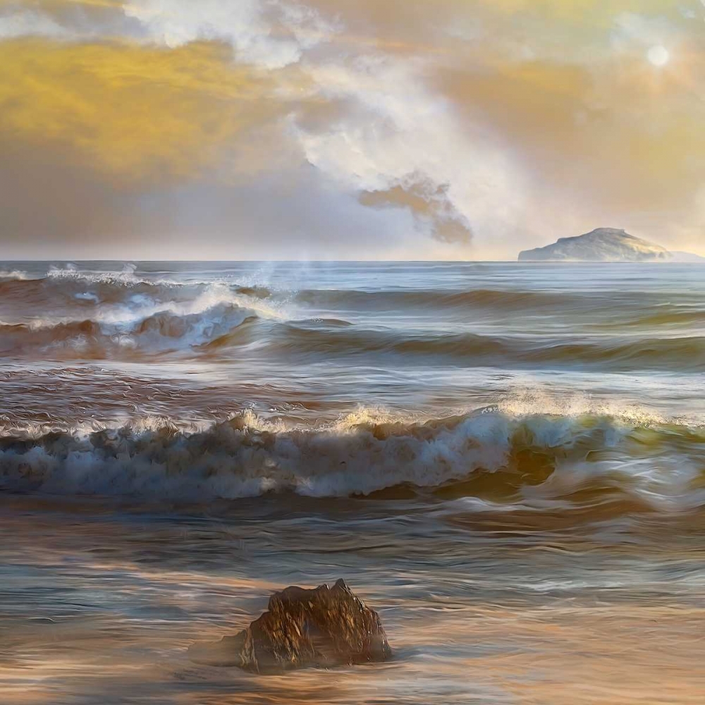 Distant Island art print by Mike Calascibetta for $57.95 CAD