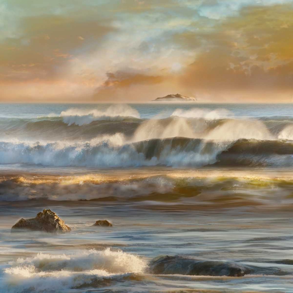 Distant Island art print by Mike Calascibetta for $57.95 CAD