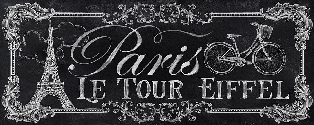 Le Tour Eiffel art print by Conrad Knutsen for $57.95 CAD