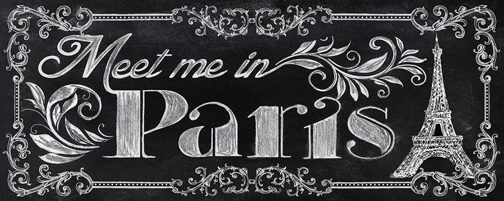 Meet Me in Paris art print by Conrad Knutsen for $57.95 CAD
