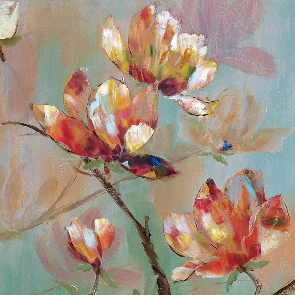 Splashy Spring I art print by Nan for $57.95 CAD