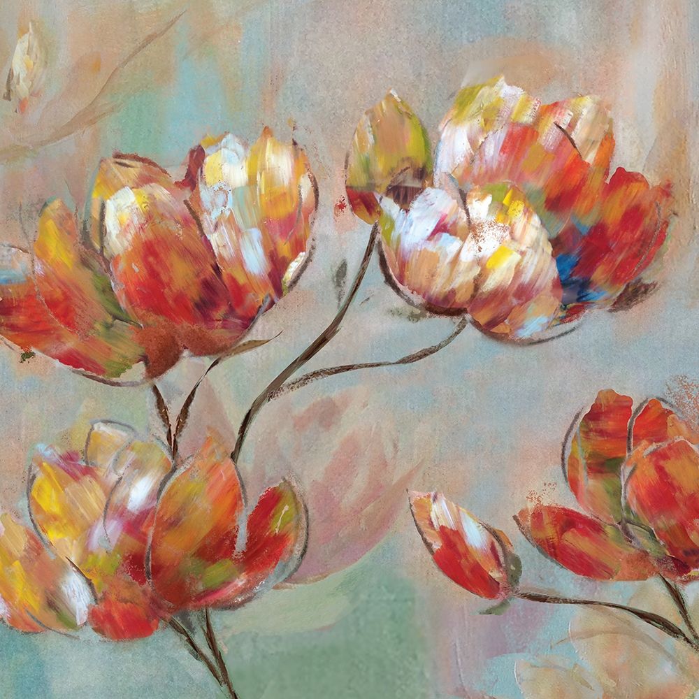 Splashy Spring II art print by Nan for $57.95 CAD