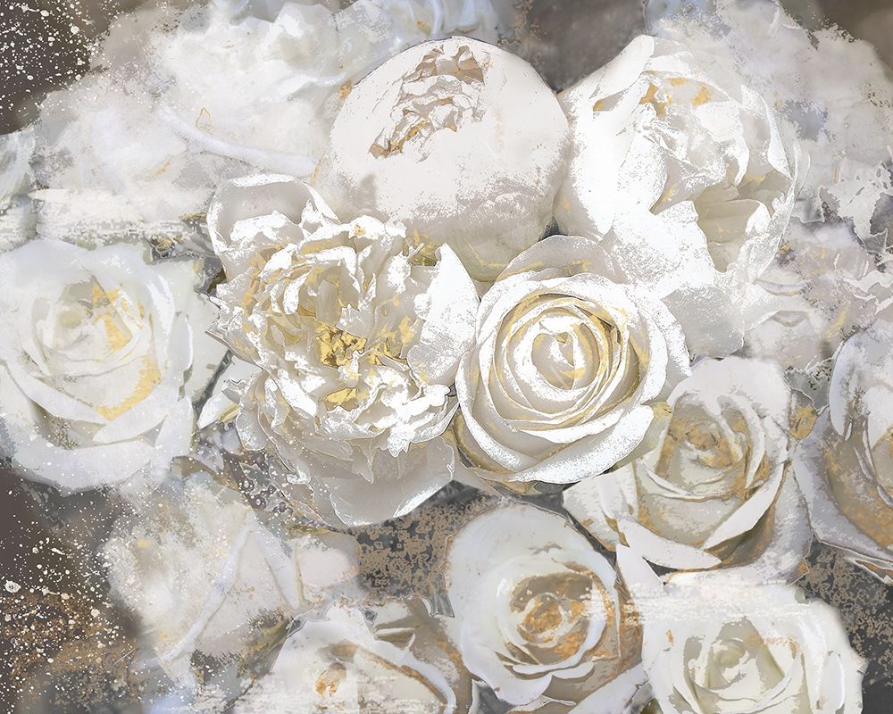 Gilded Roses I art print by Nan for $57.95 CAD