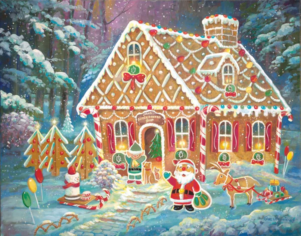 Santas Ginger art print by Ruane Manning for $57.95 CAD