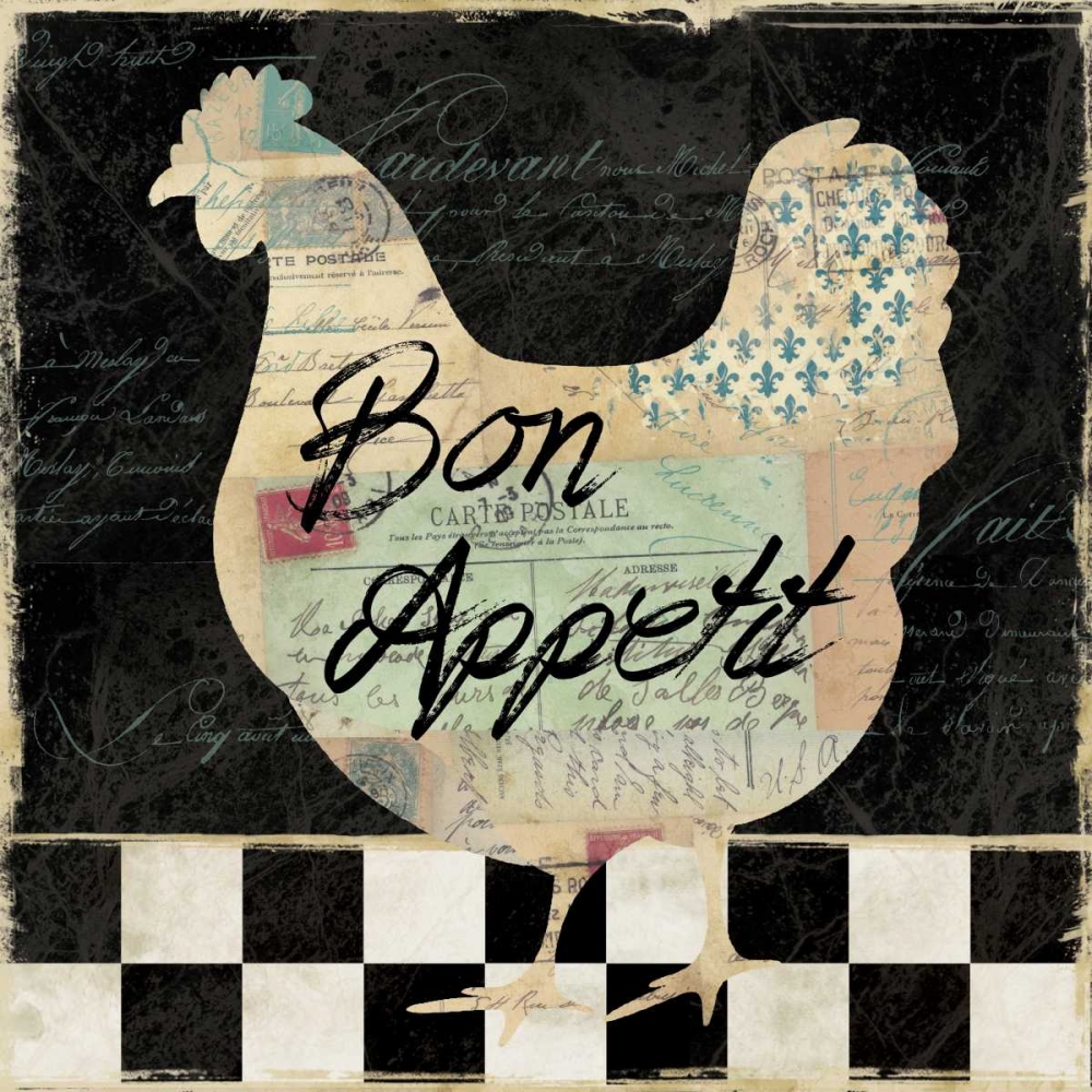 French Hen art print by Carol Robinson for $57.95 CAD