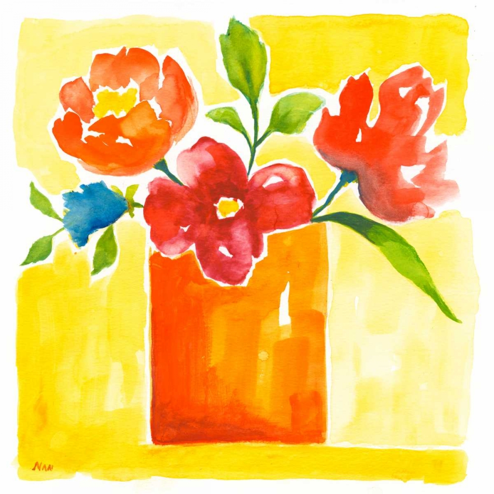 Sunny Day Bouquet II art print by Nan for $57.95 CAD