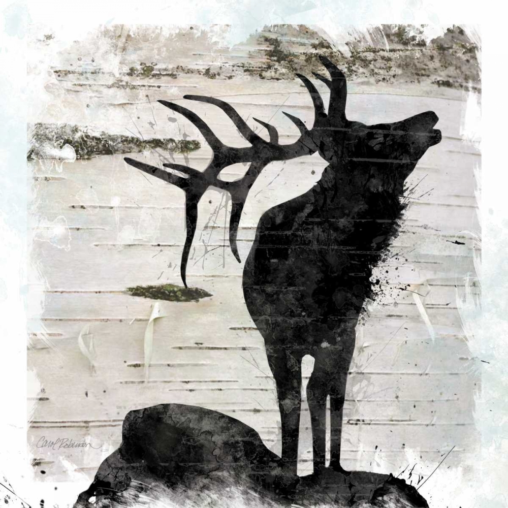 Birchbark Elk art print by Carol Robinson for $57.95 CAD