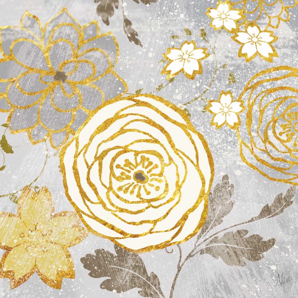 Fleurs Graphique II art print by Nan for $57.95 CAD