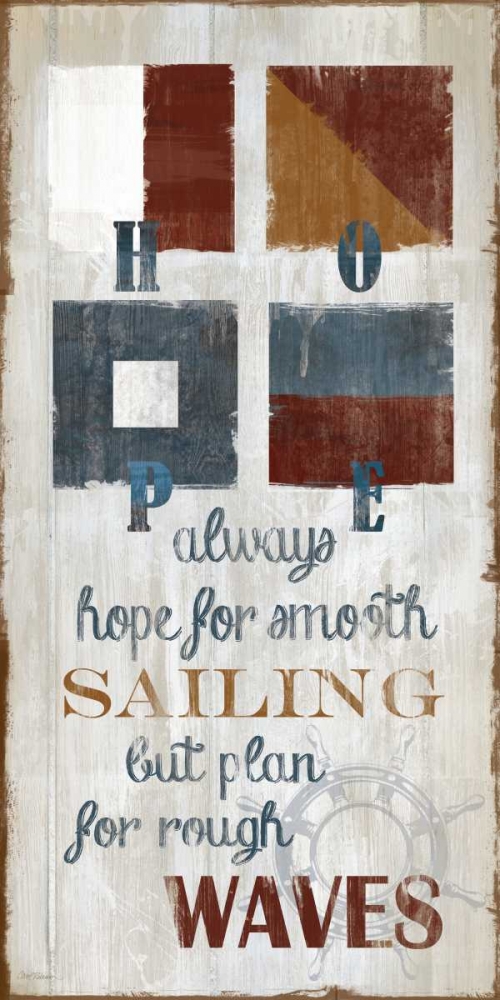 Nautical Hope art print by Carol Robinson for $57.95 CAD