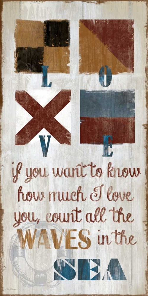Nautical Love art print by Carol Robinson for $57.95 CAD