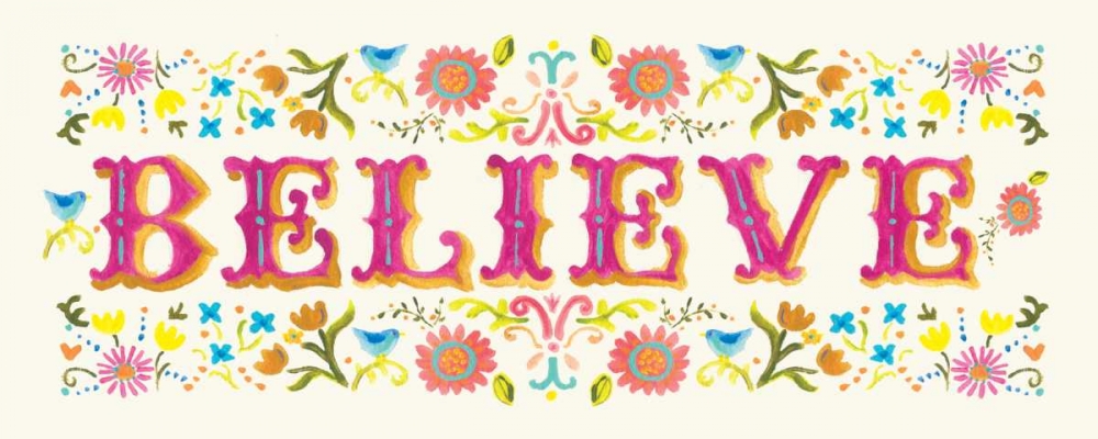 Believe art print by Carol Robinson for $57.95 CAD