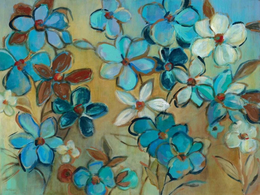 Field of Blue art print by Carol Robinson for $57.95 CAD