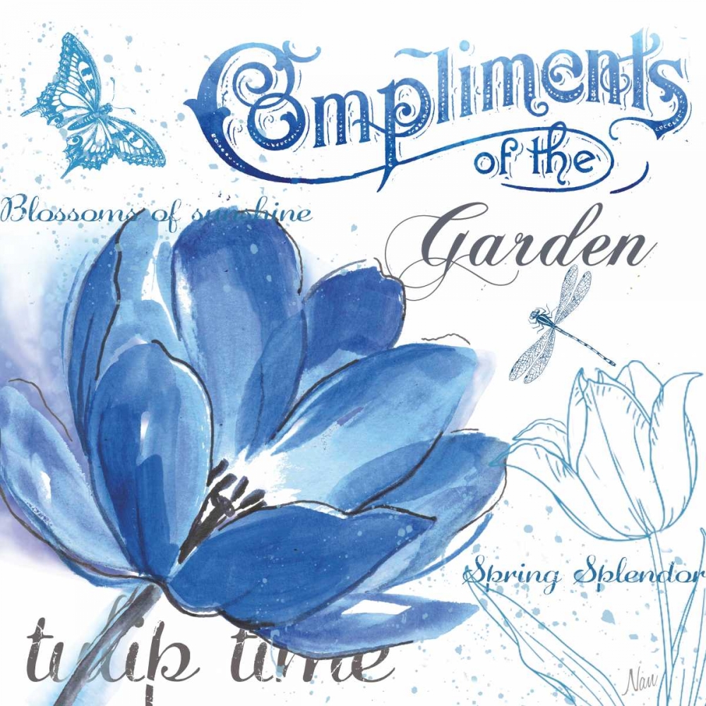 Garden Compliments art print by Nan for $57.95 CAD