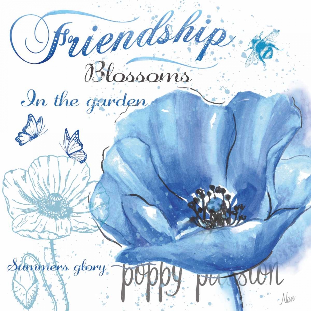 Garden Friendship art print by Nan for $57.95 CAD