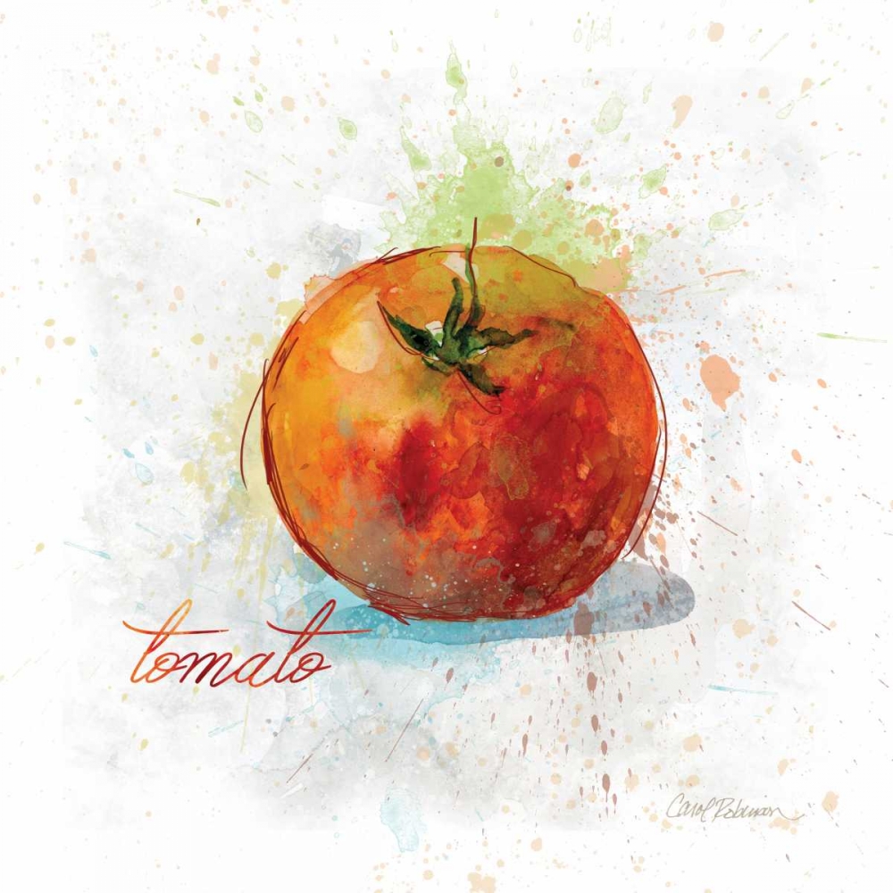 Veggie Tomato art print by Carol Robinson for $57.95 CAD