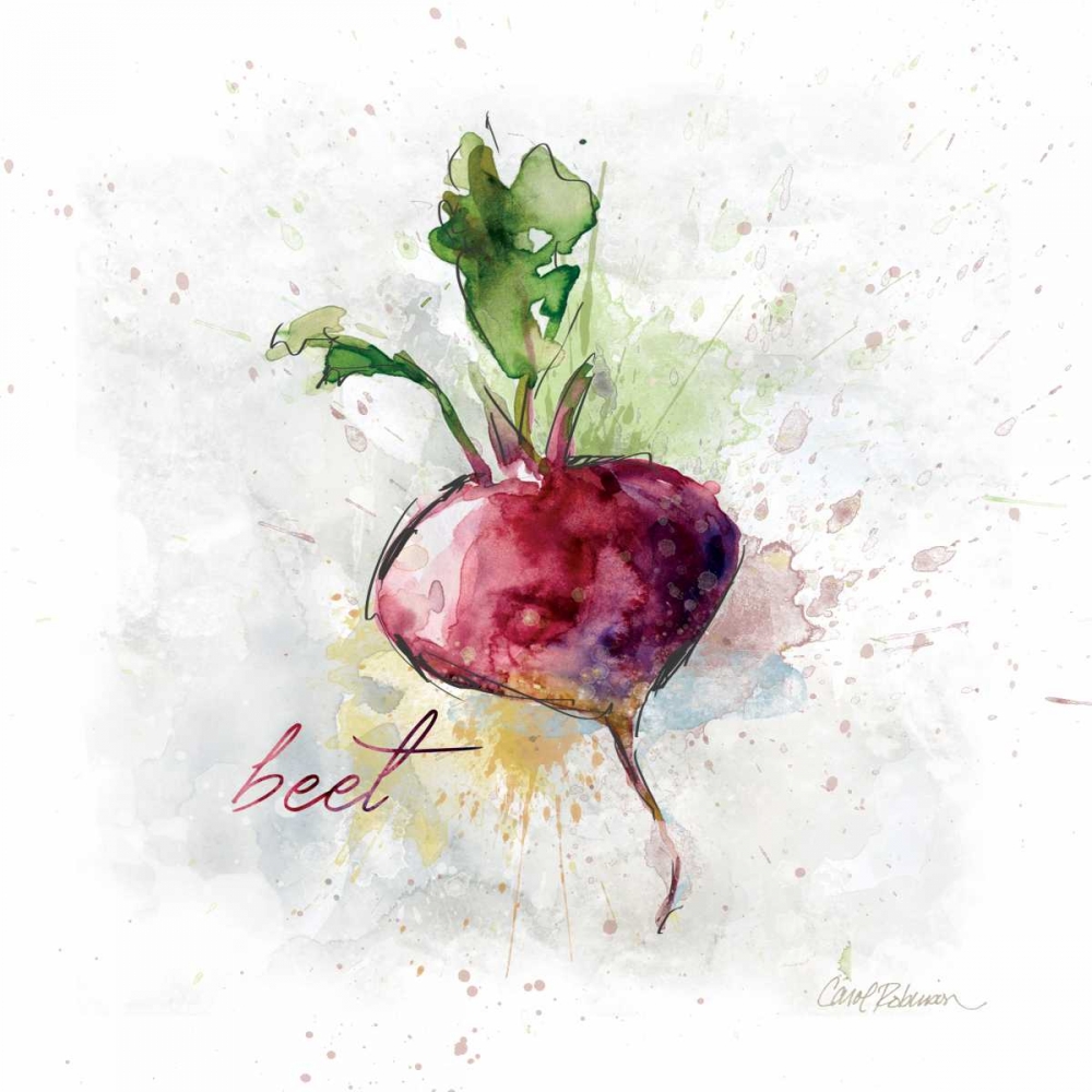 Veggie Beet art print by Carol Robinson for $57.95 CAD