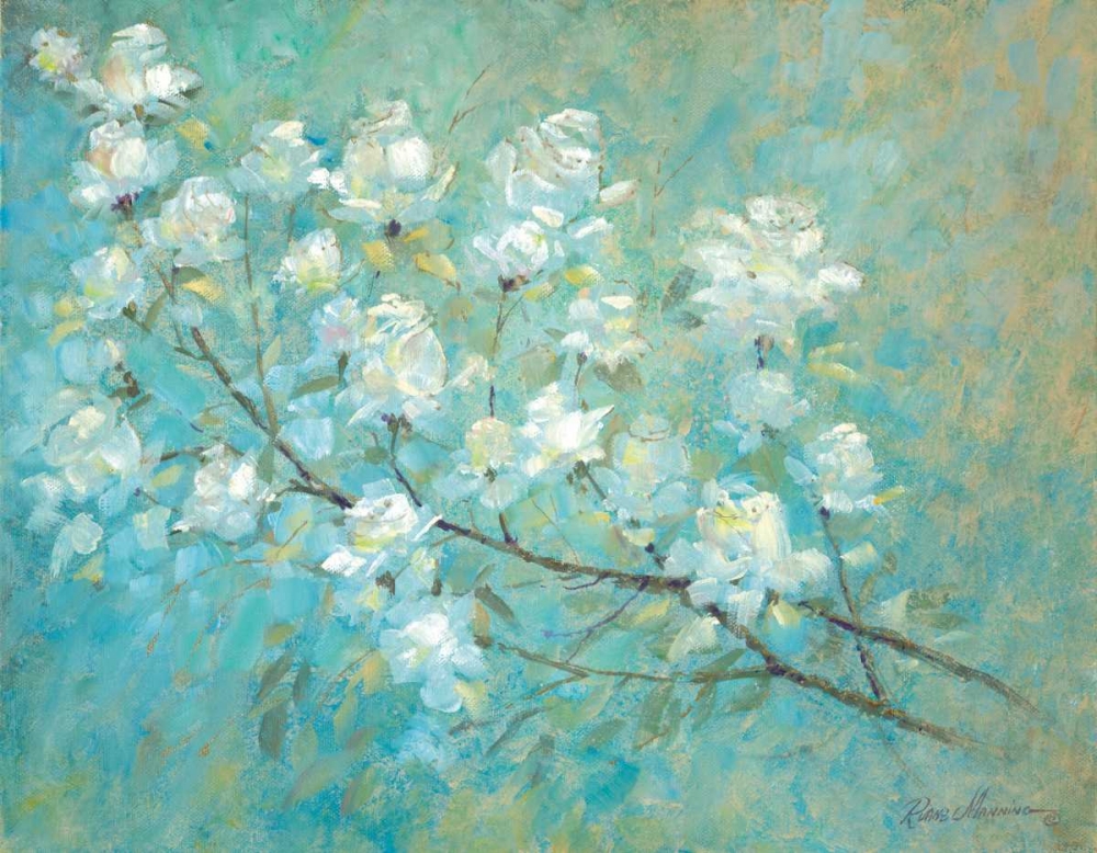 Wild Rose Blossom art print by Ruane Manning for $57.95 CAD