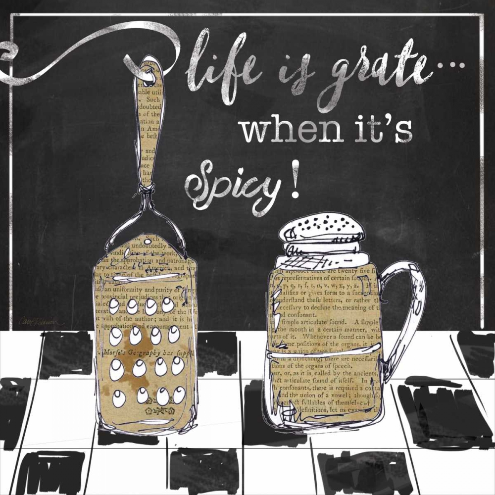 Life is Grate art print by Carol Robinson for $57.95 CAD