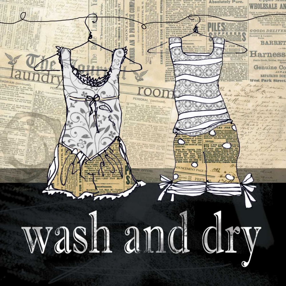 Wash and Dry art print by Carol Robinson for $57.95 CAD