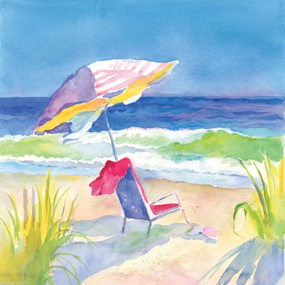 Beach Bliss I art print by Theresa Troise Heidel for $57.95 CAD