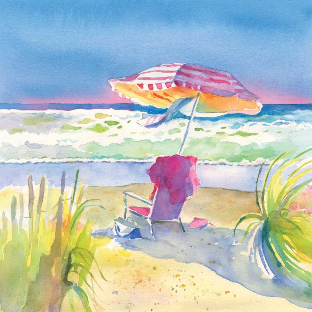 Beach Bliss II art print by Theresa Troise Heidel for $57.95 CAD