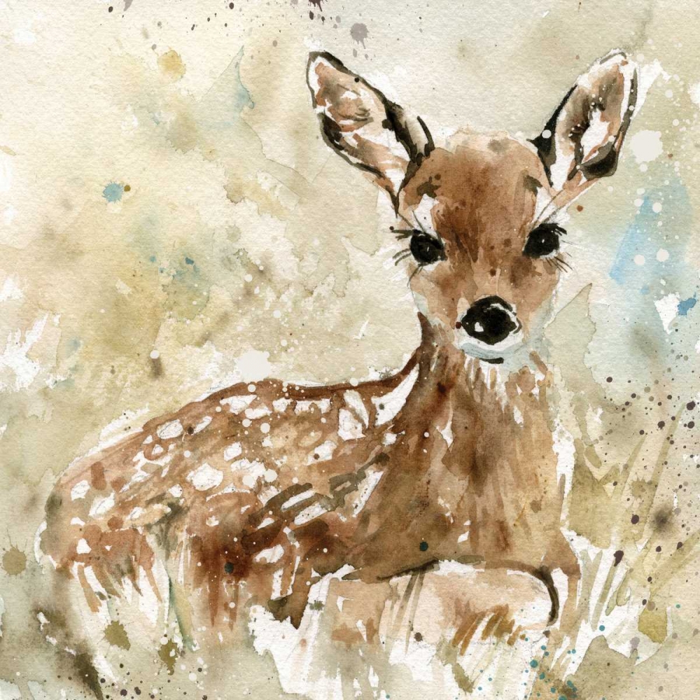 Fawn In Spring art print by Carol Robinson for $57.95 CAD