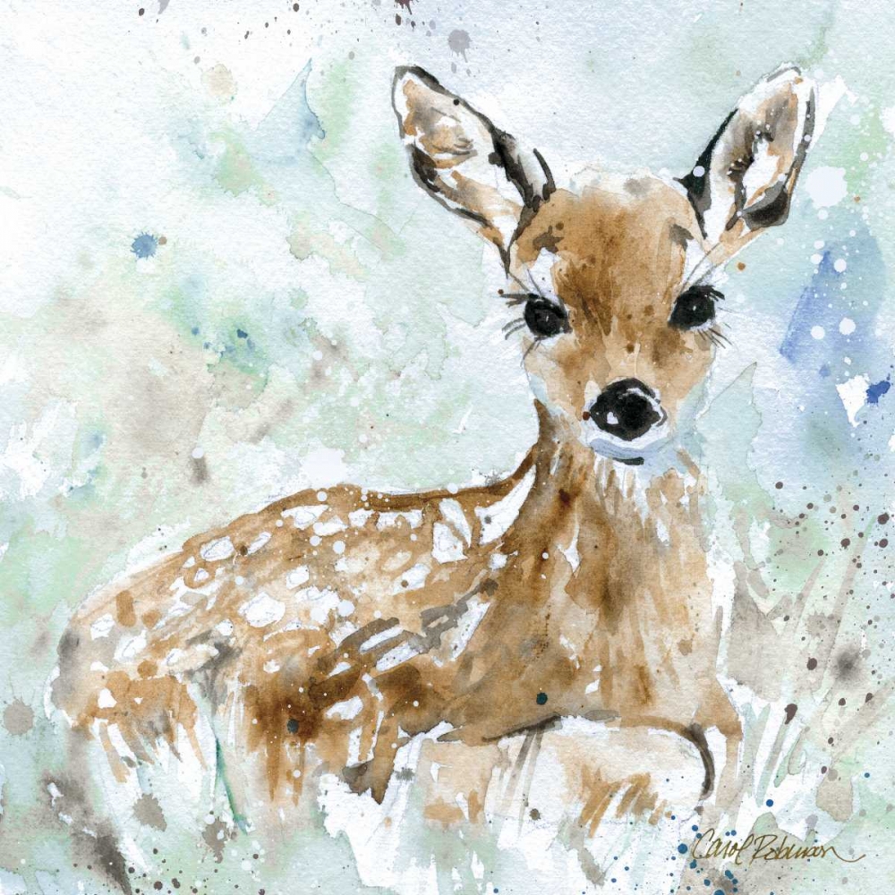 Fawn art print by Carol Robinson for $57.95 CAD