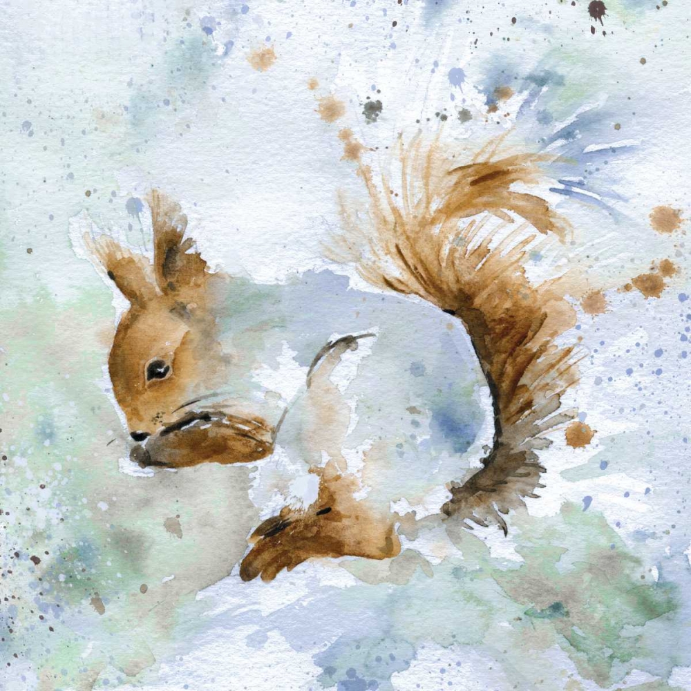 Squirrel art print by Carol Robinson for $57.95 CAD