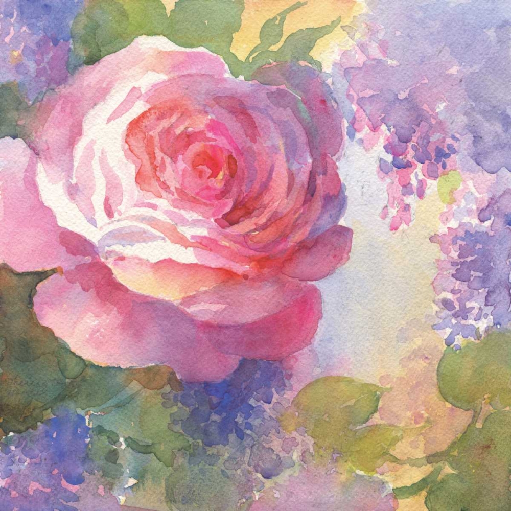 Margots Rose I art print by Theresa Troise Heidel for $57.95 CAD